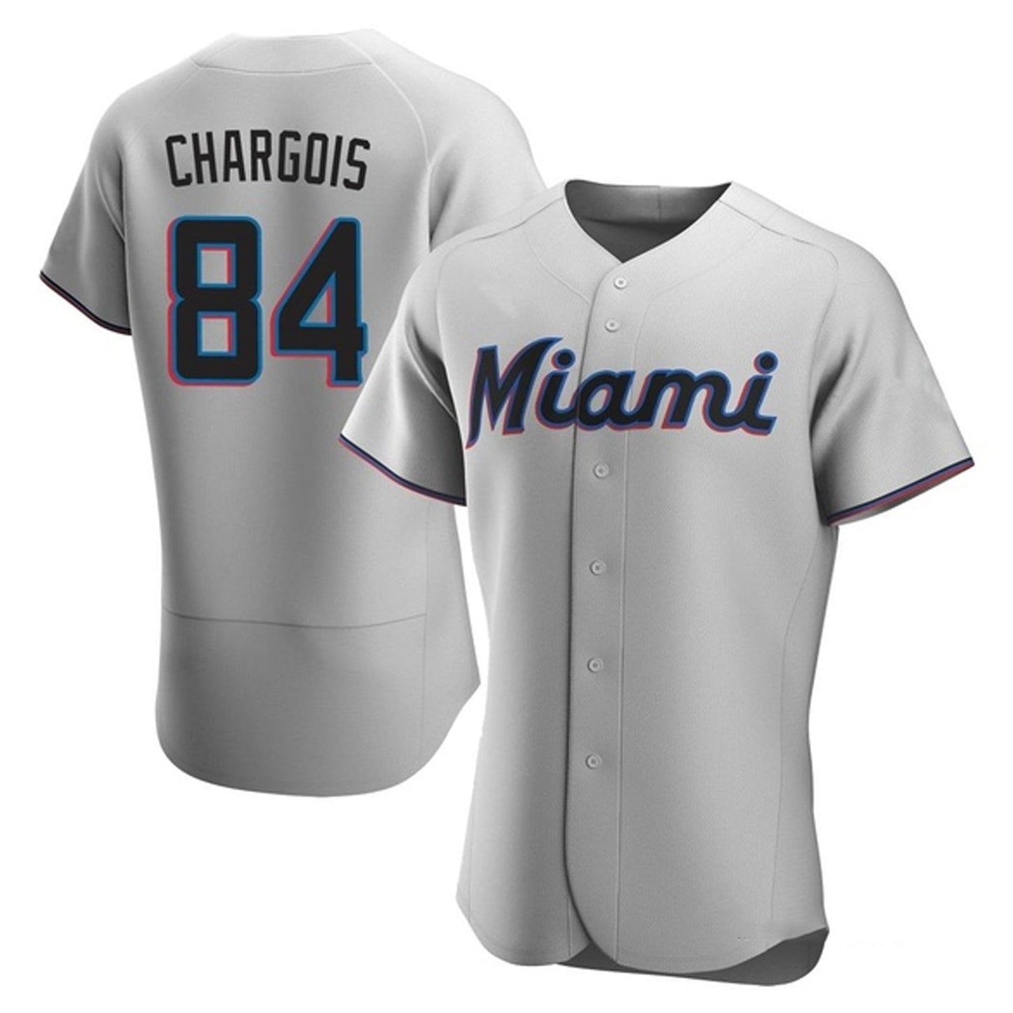Baseball JT Chargois Miami Marlins 84 Jersey