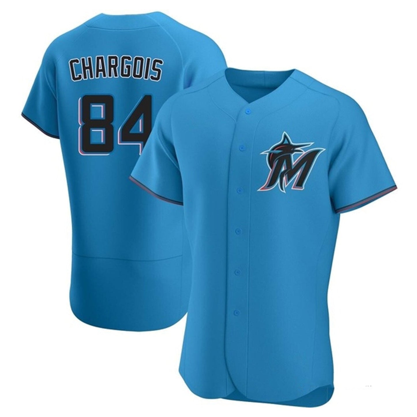 Baseball JT Chargois Miami Marlins 84 Jersey