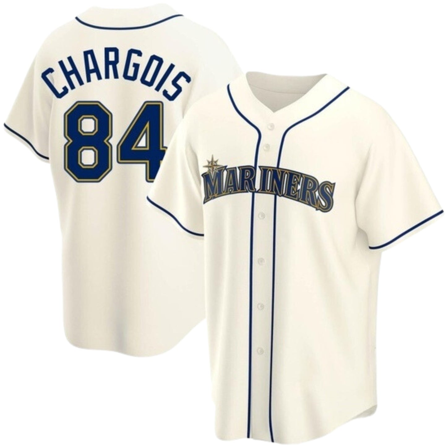 Baseball JT Chargois Seattle Mariners 84 Jersey