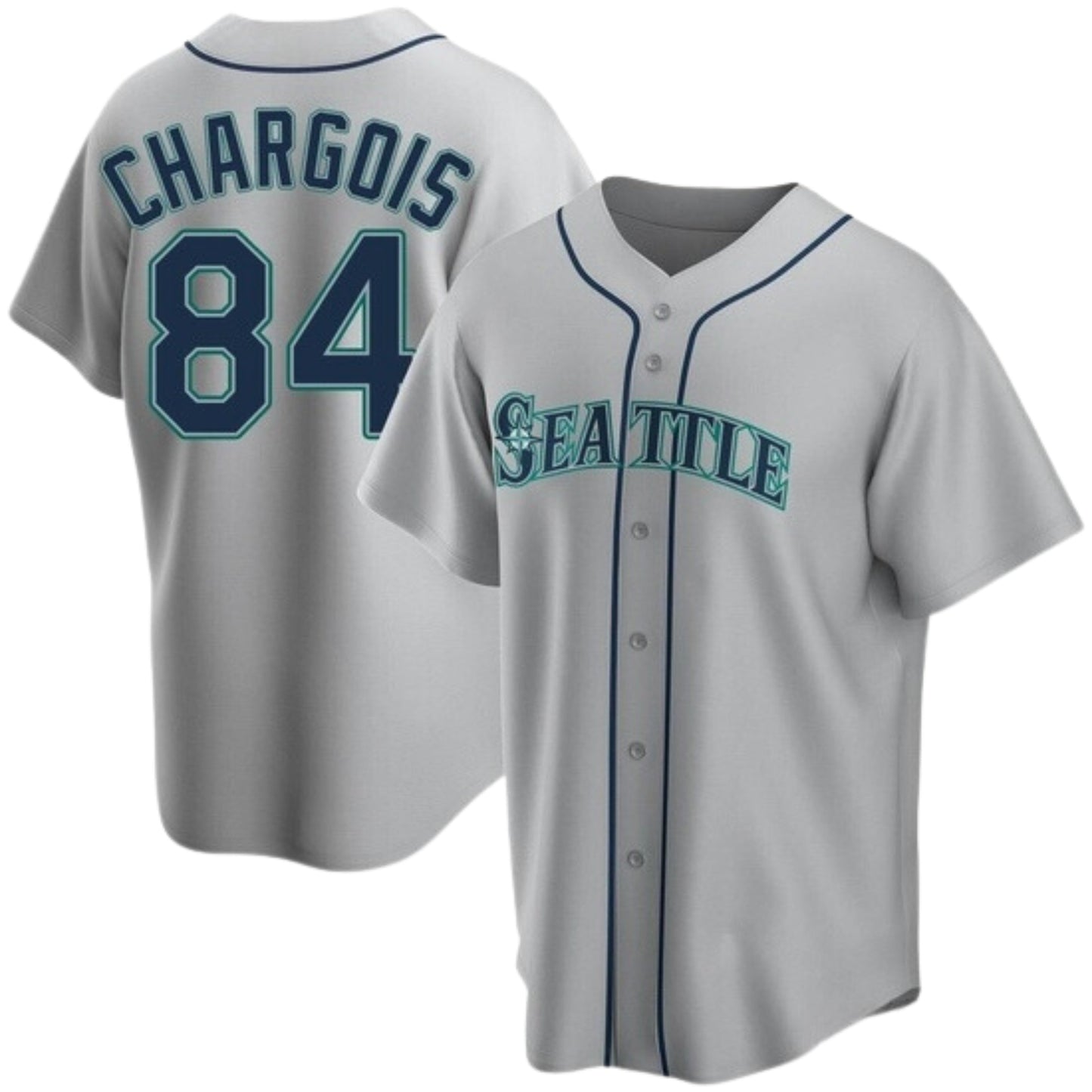 Baseball JT Chargois Seattle Mariners 84 Jersey