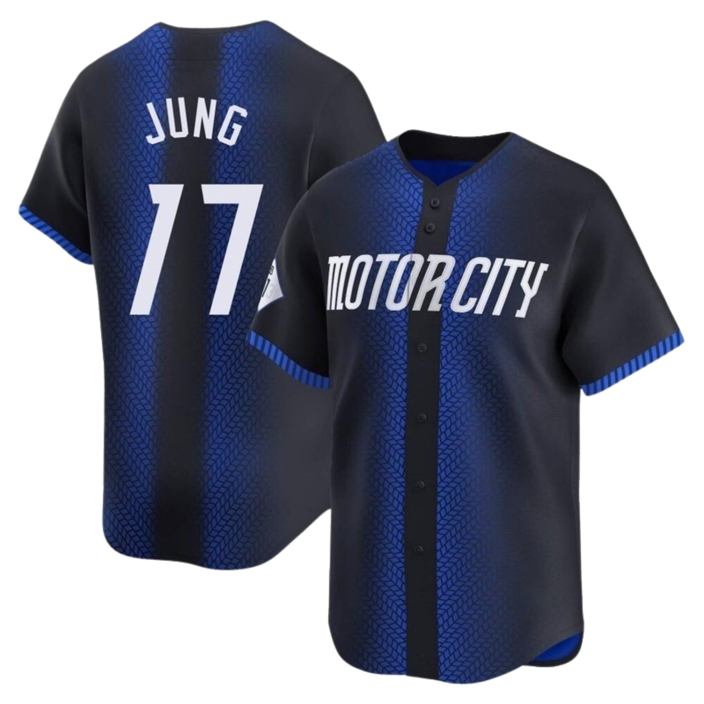 Baseball Jace Jung Detroit Tigers 17 Jersey