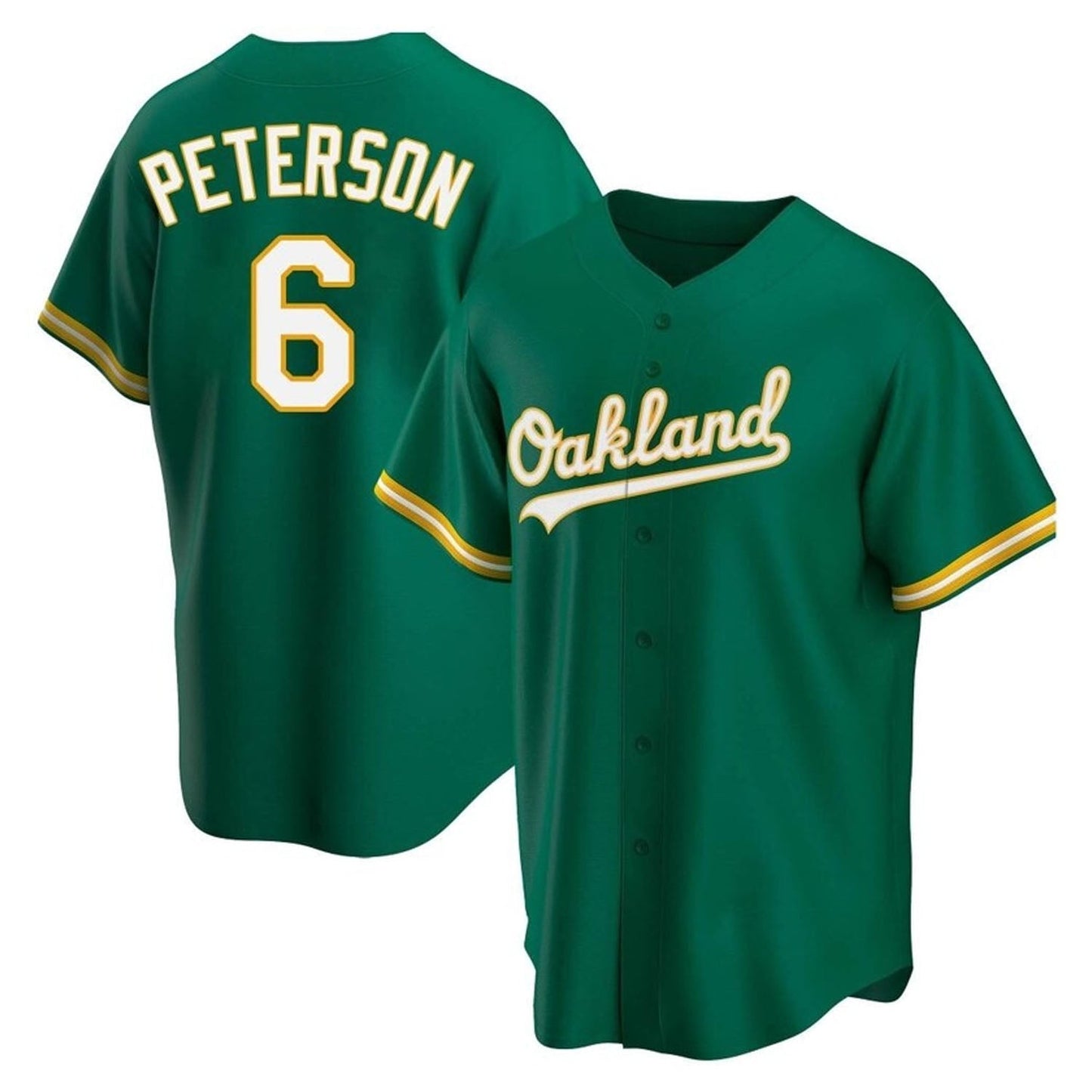 Baseball Jace Peterson Oakland Athletics 6 Jersey