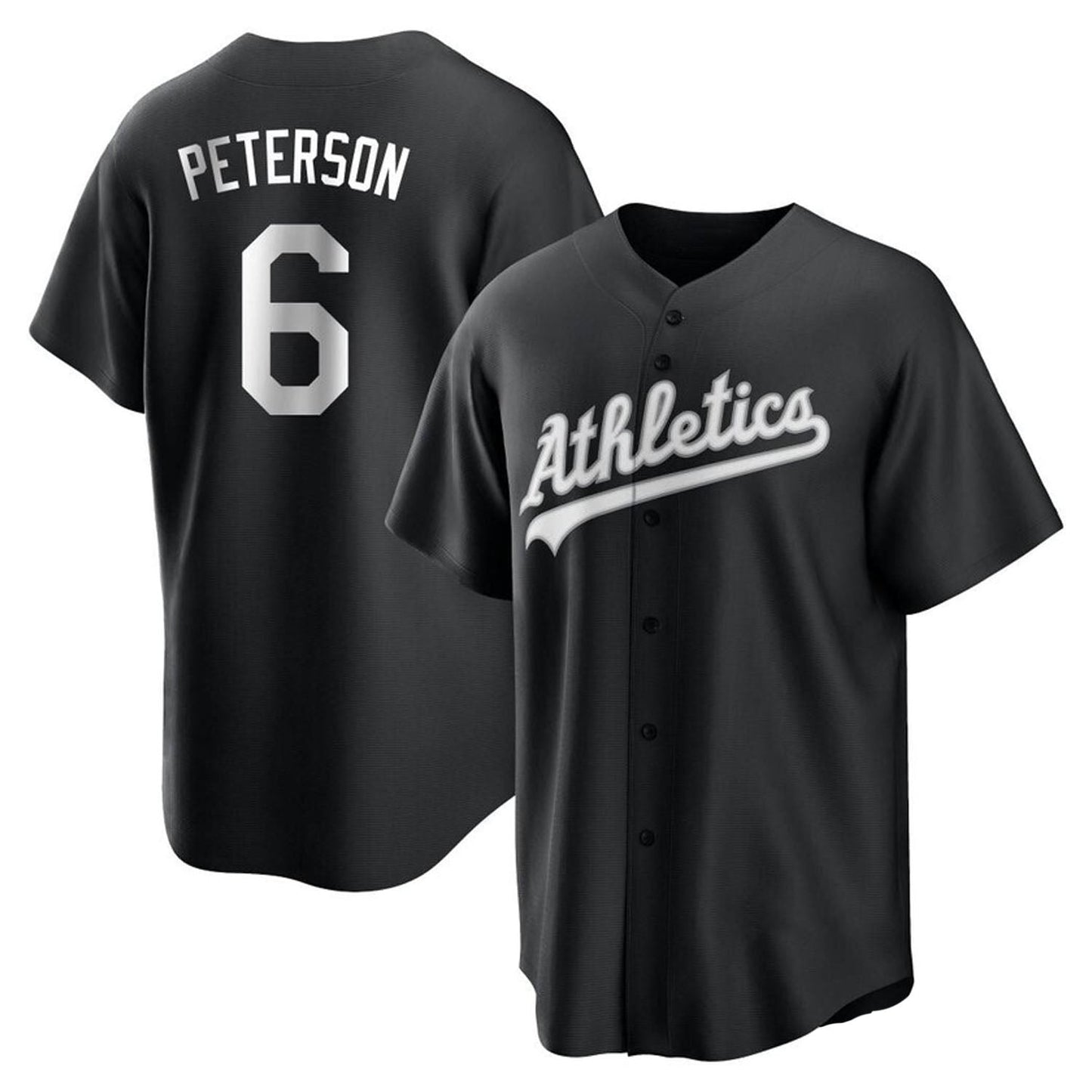 Baseball Jace Peterson Oakland Athletics 6 Jersey