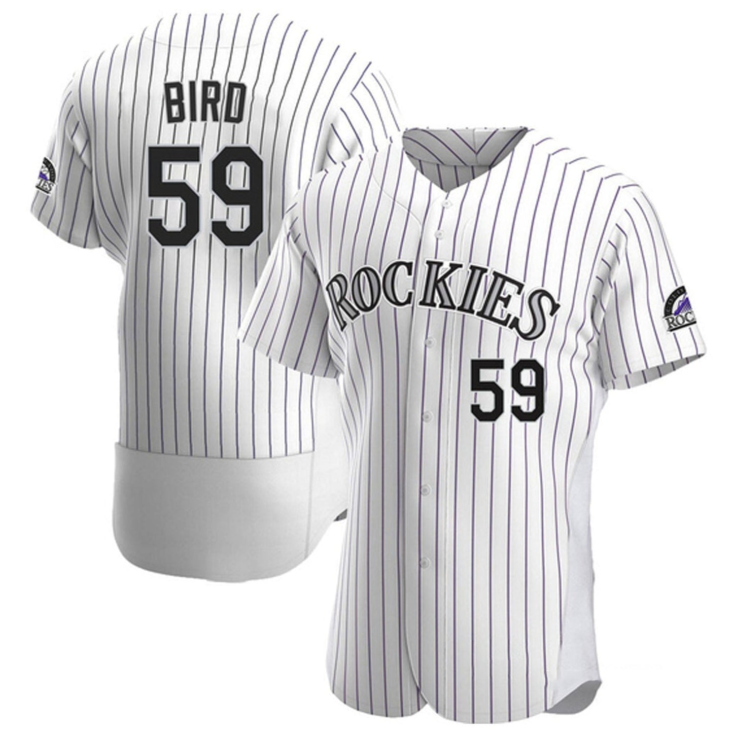 Baseball Jake Bird Colorado Rockies 59 Jersey