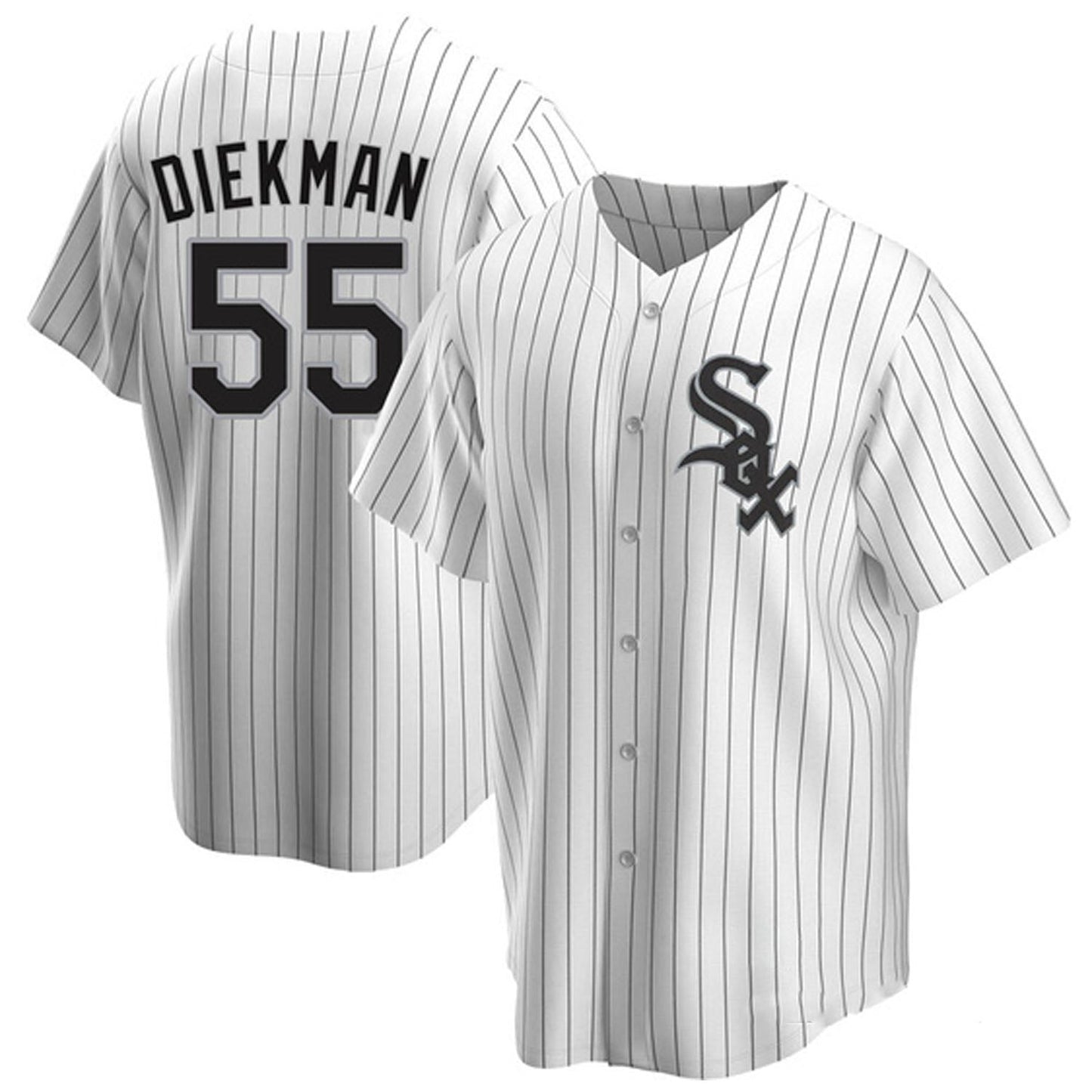 Baseball Jake Diekman Chicago White Sox 55 Jersey