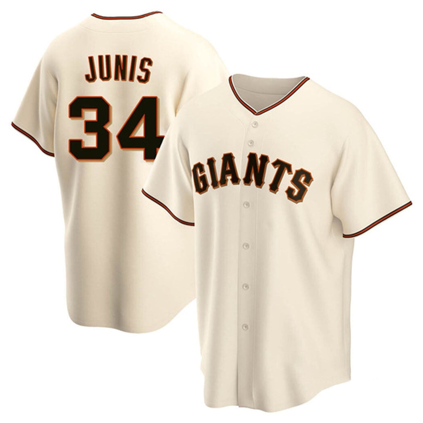 Baseball Jakob Junis San Francisco Giants 34 Jersey