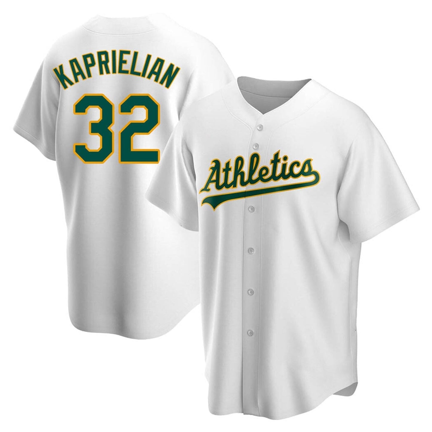 Baseball James Kaprielian Oakland Athletics 32 Jersey