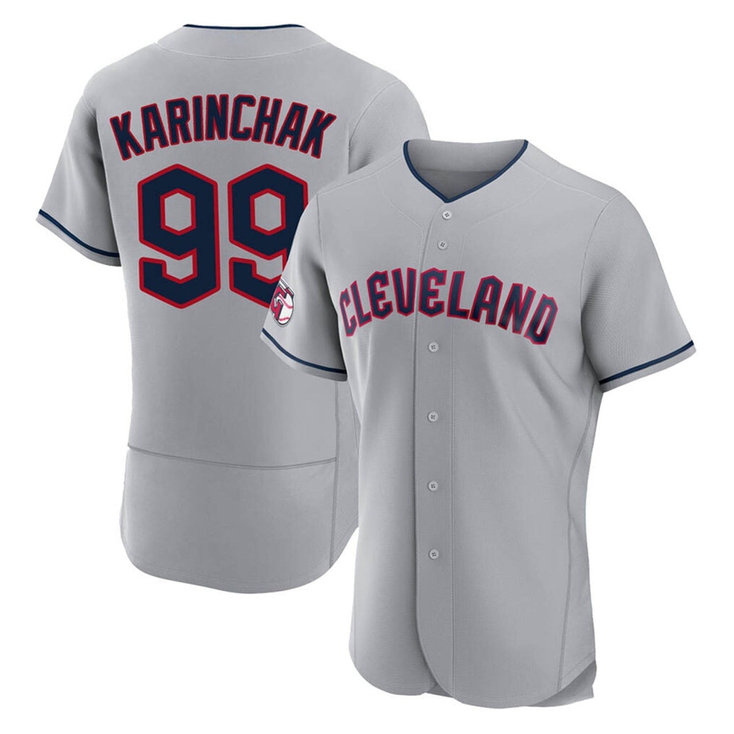 Baseball James Karinchak Cleveland Indians 99 Jersey