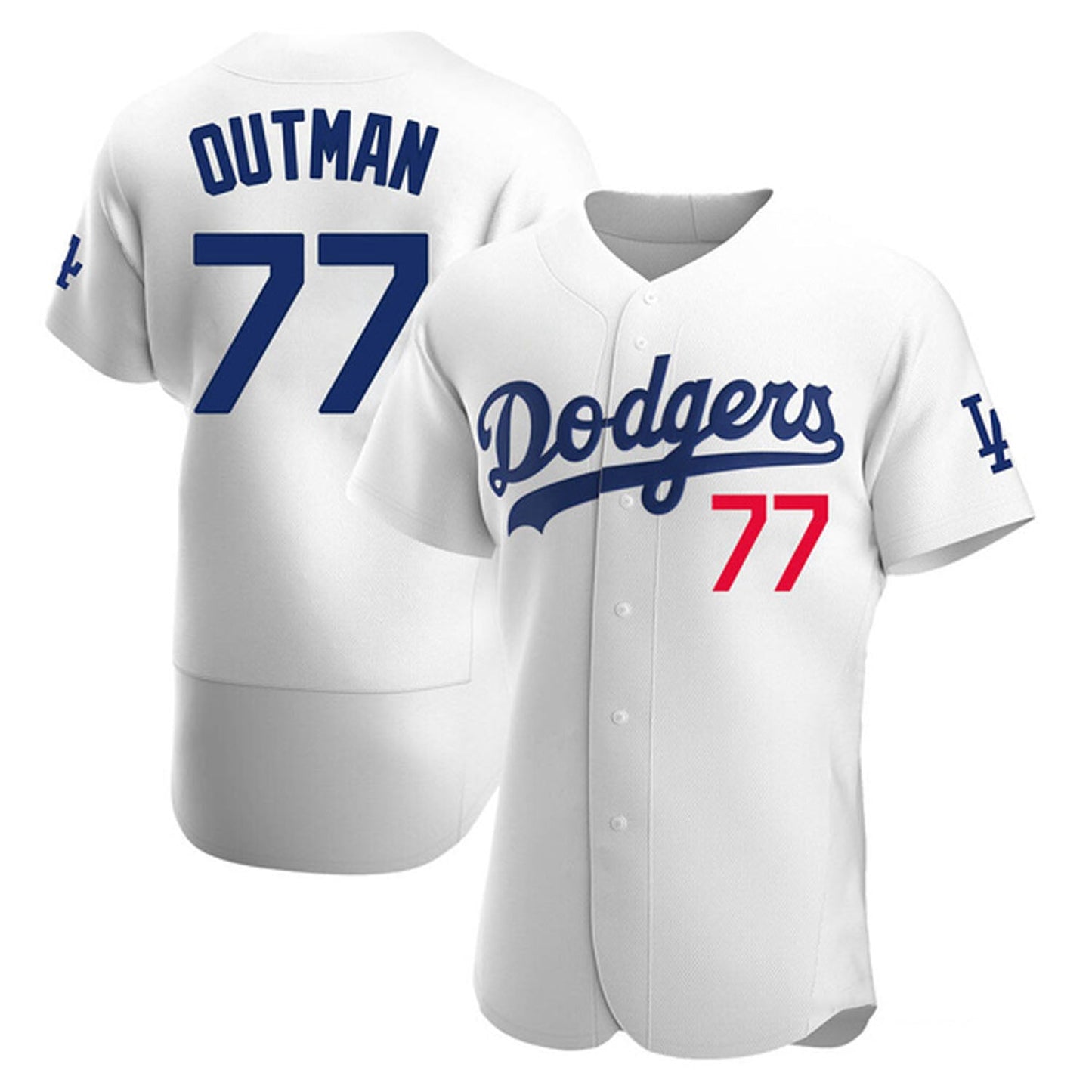 Baseball James Outman Los Angeles Dodgers 77 Jersey