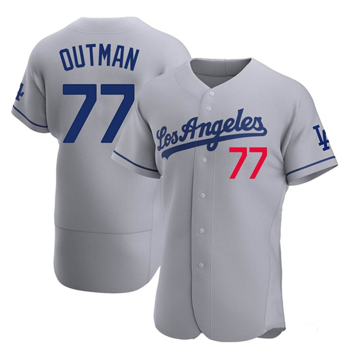 Baseball James Outman Los Angeles Dodgers 77 Jersey