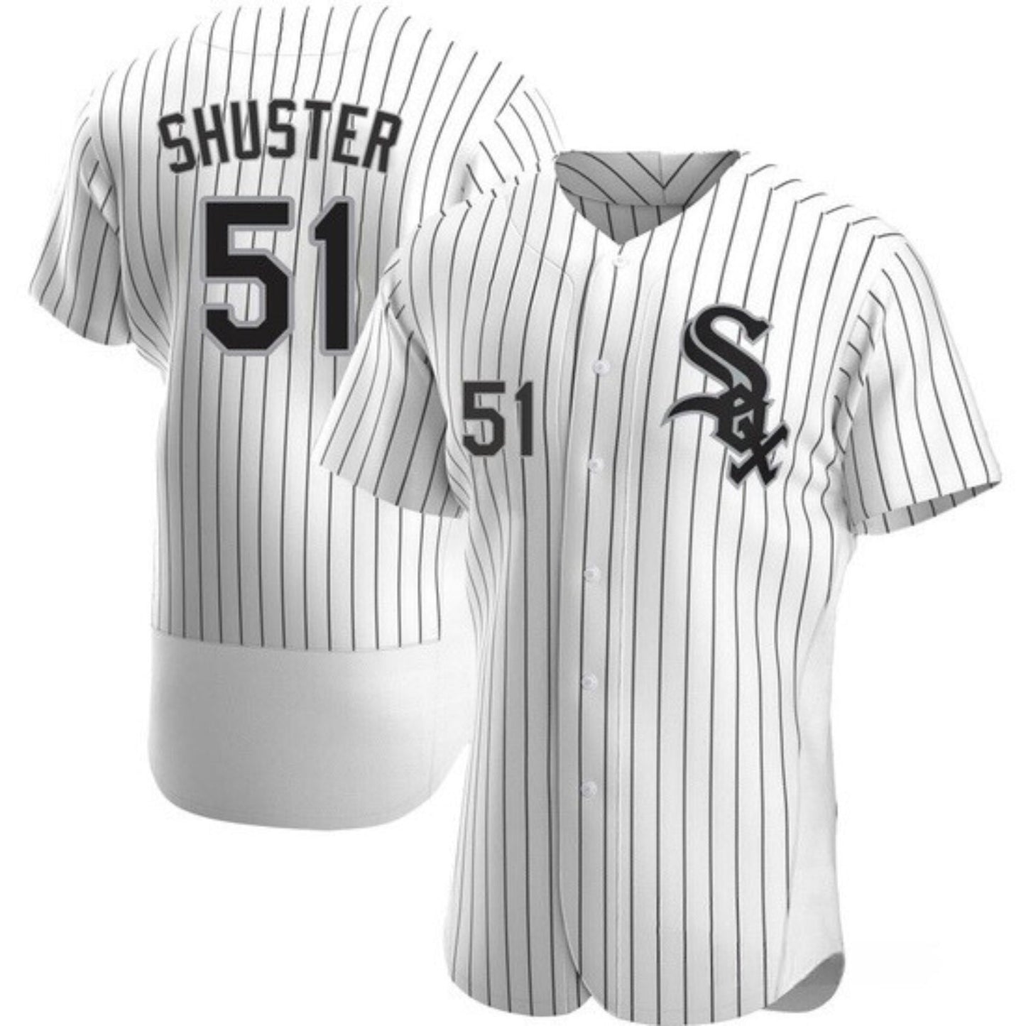 Baseball Jared Shuster Chicago White Sox 51 Jersey