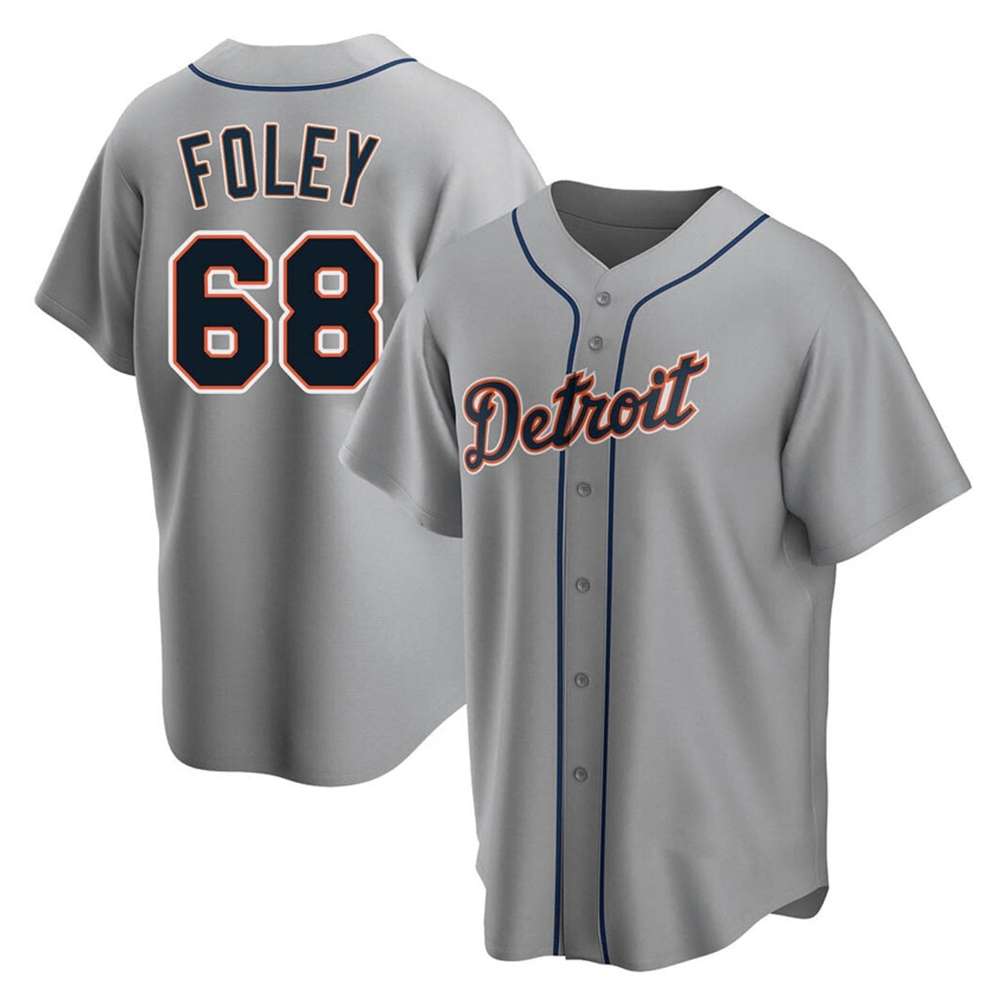 Baseball Jason Foley Detroit Tigers 68 Jersey