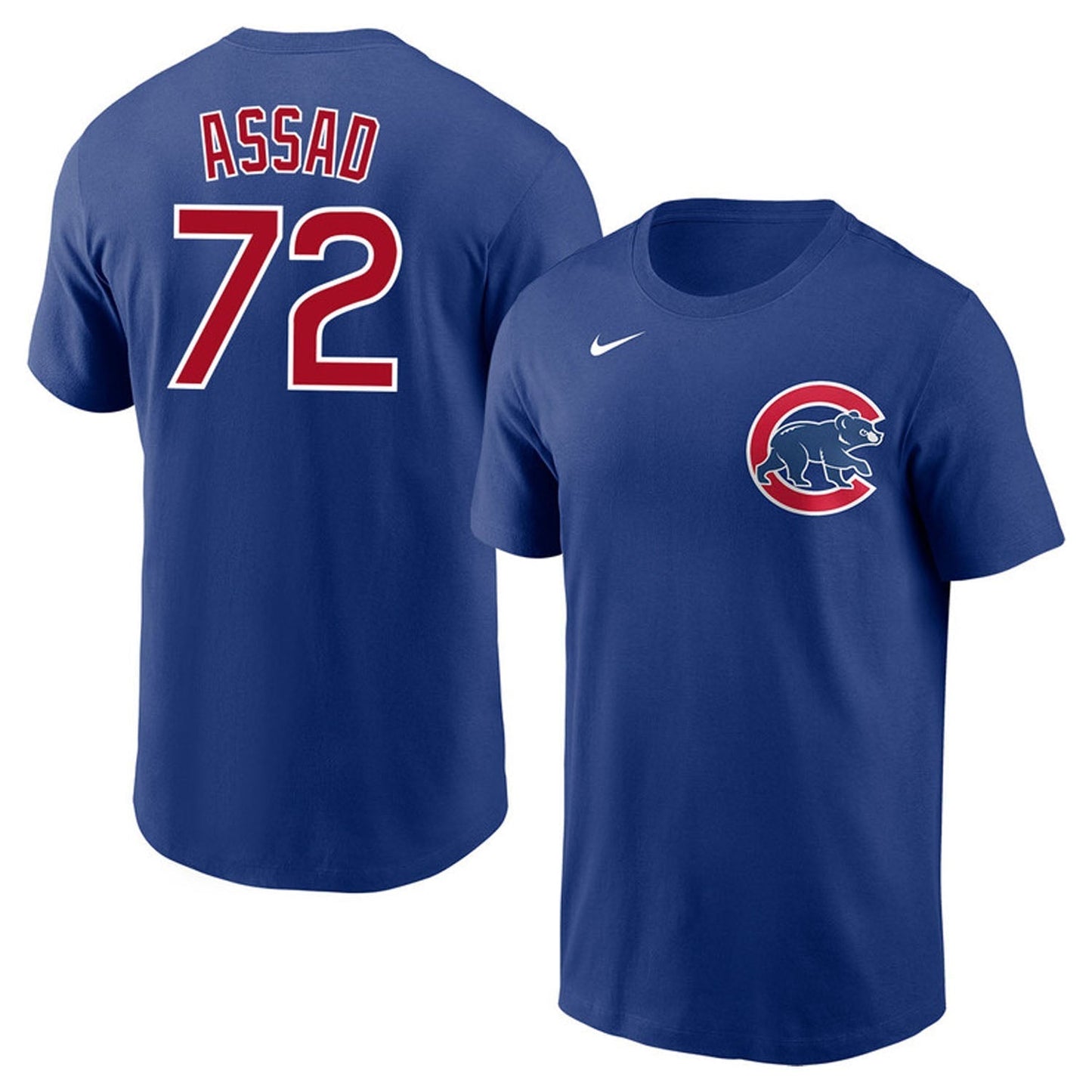 Baseball Javier Assad Chicago Cubs 72 Jersey