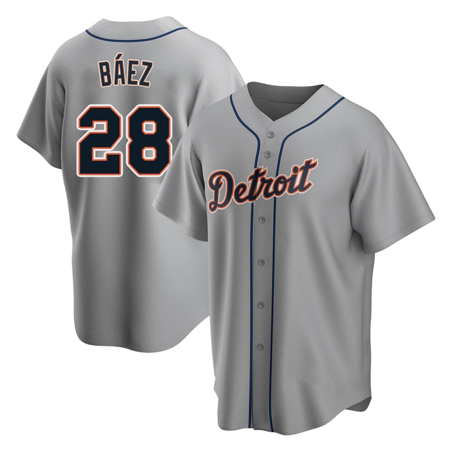 Baseball Javier Baez Detroit Tigers 28 Jersey