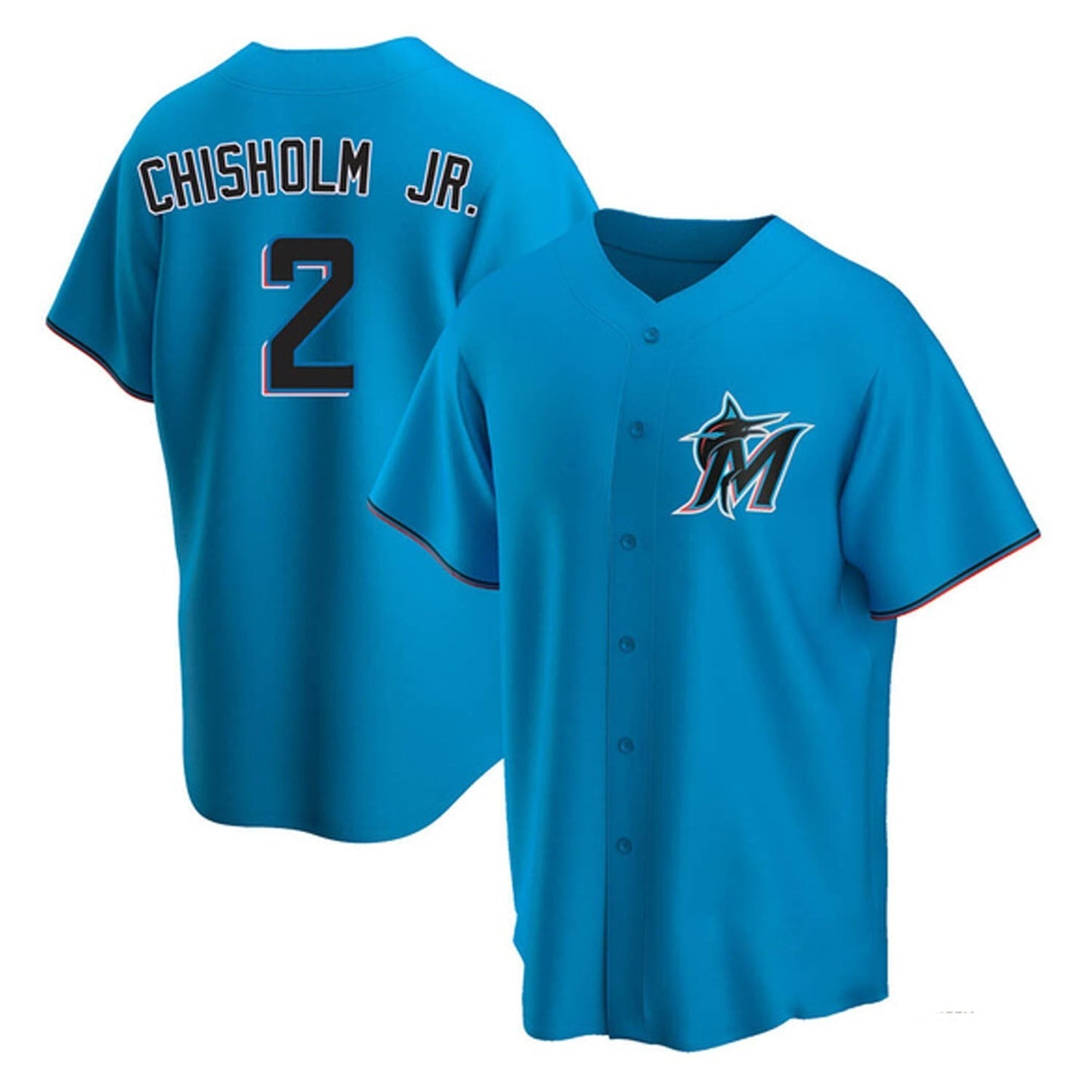 Baseball Jazz Chisholm Jr Miami Marlins 2 Jersey