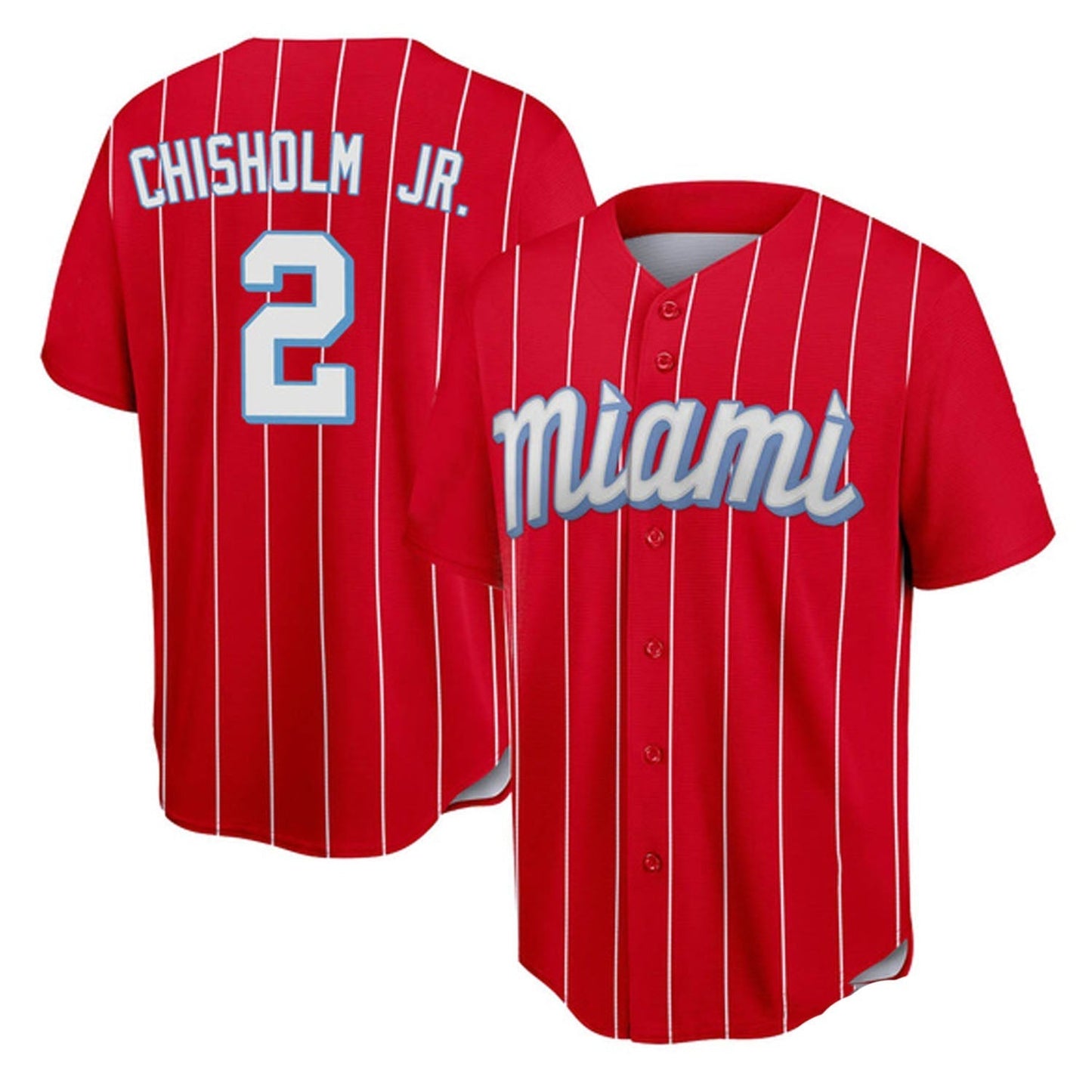 Baseball Jazz Chisholm Jr Miami Marlins 2 Jersey