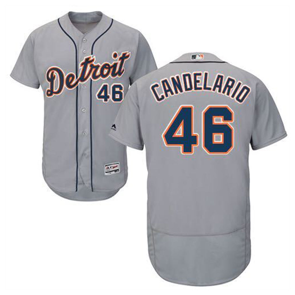 Baseball Jeimer Candelario Detroit Tigers 46 Jersey