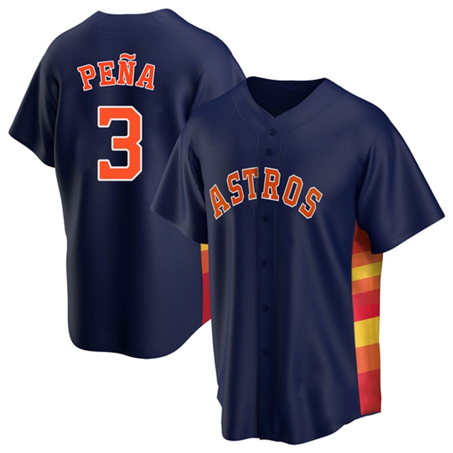 Baseball Jeremy Pena Houston Astors 3 Jersey