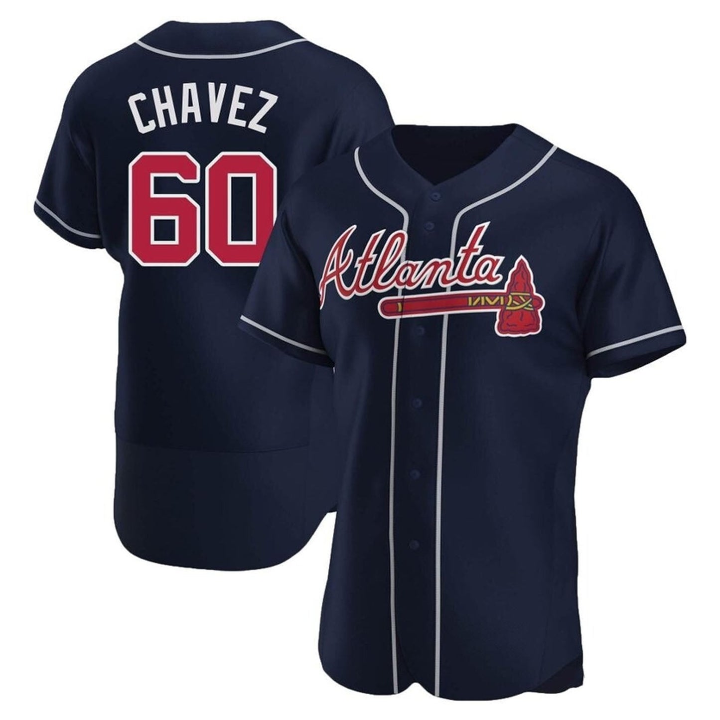 Baseball Jesse Chavez Atlanta Braves 60 Jersey