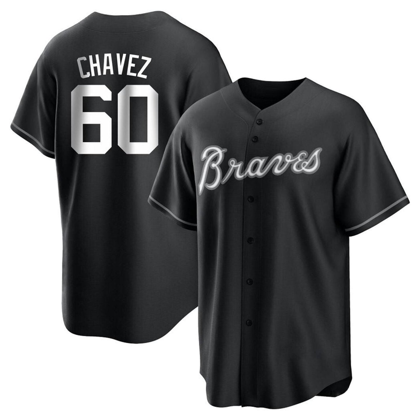 Baseball Jesse Chavez Atlanta Braves 60 Jersey