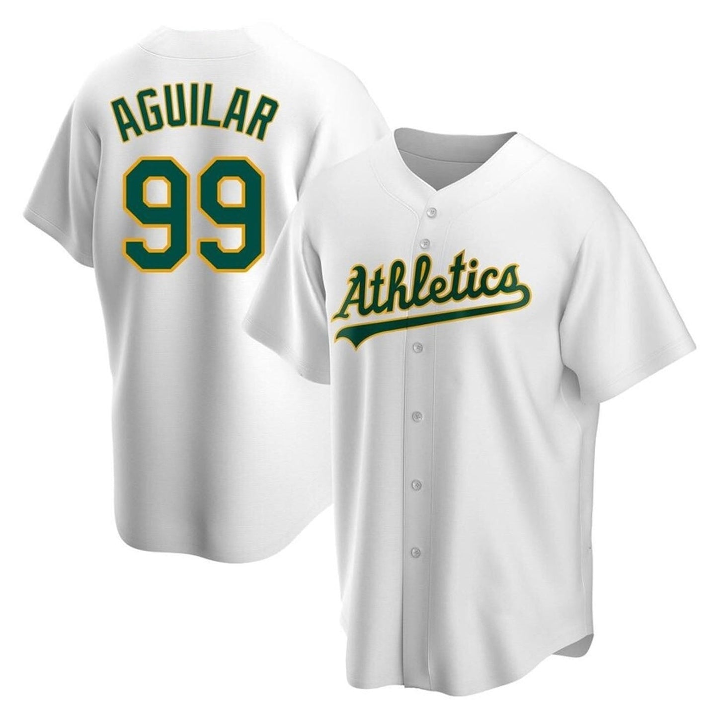 Baseball Jesus Aguilar Oakland Athletics 99 Jersey