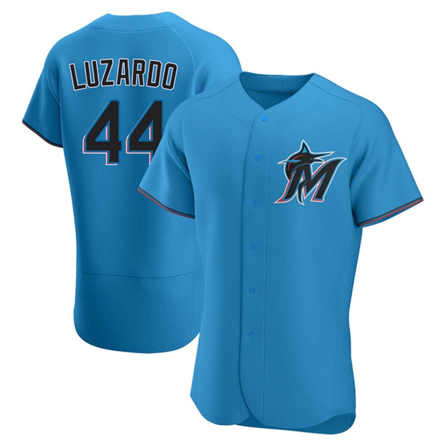 Baseball Jesus Luzardo Miami Marlins 44 Jersey