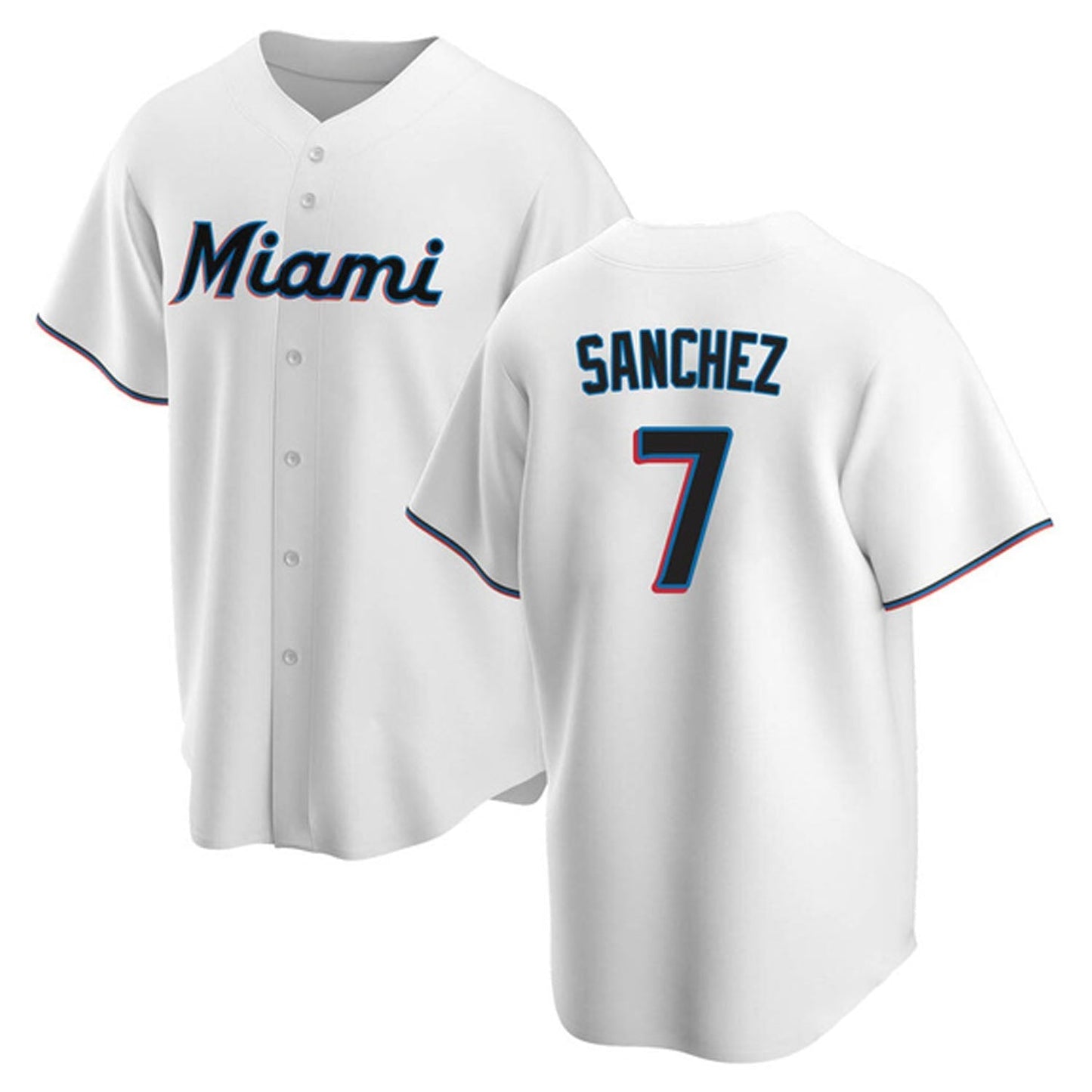 Baseball Jesus Sanchez Miami Marlins 7 Jersey