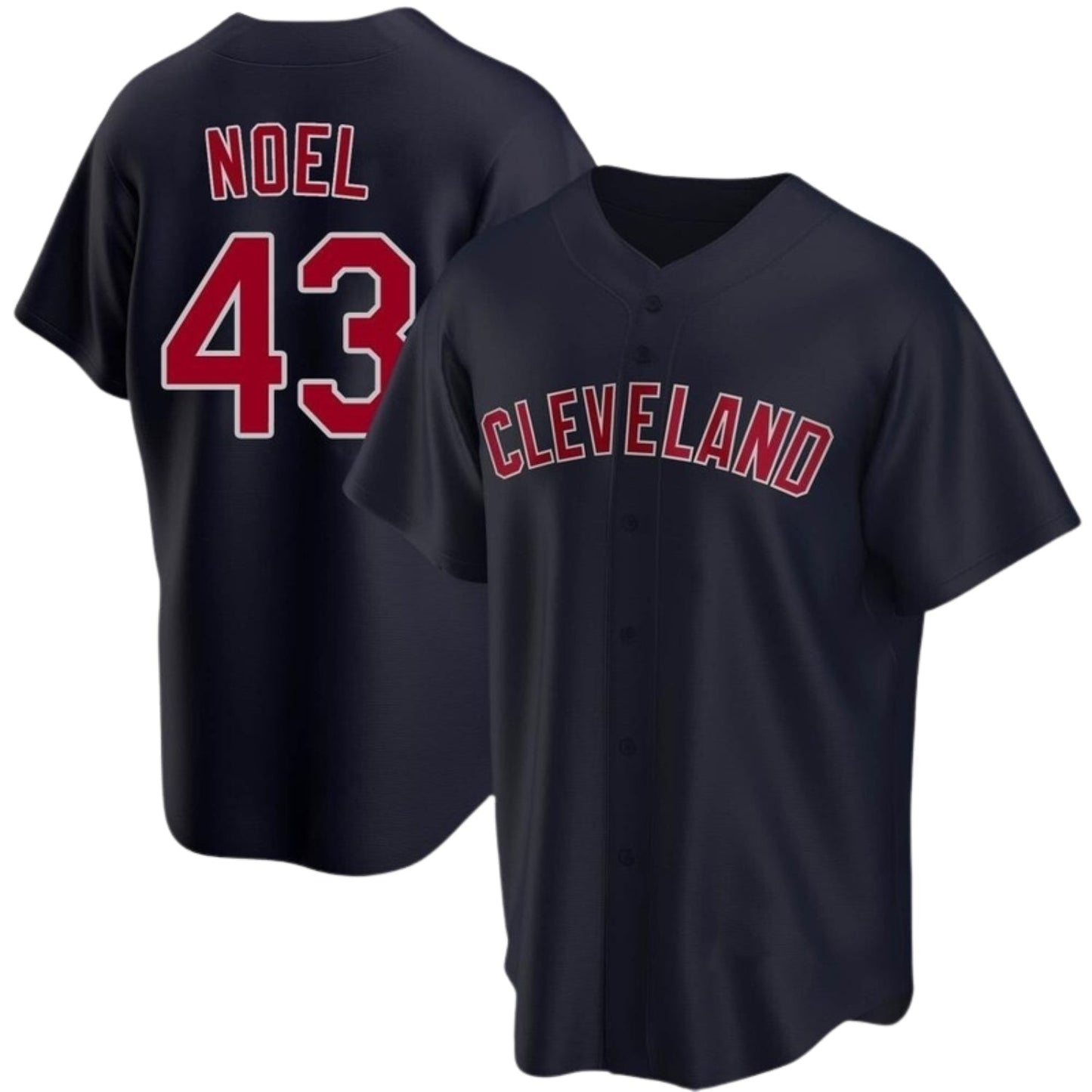 Baseball Jhonkensy Noel Cleveland Guardians 43 Jersey