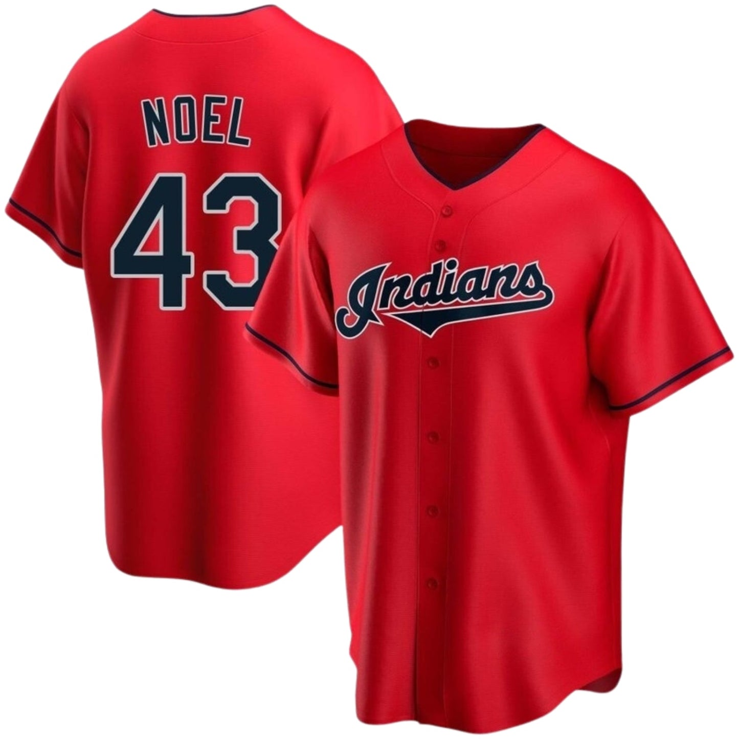 Baseball Jhonkensy Noel Cleveland Guardians 43 Jersey