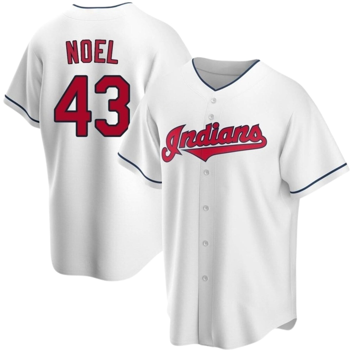 Baseball Jhonkensy Noel Cleveland Guardians 43 Jersey