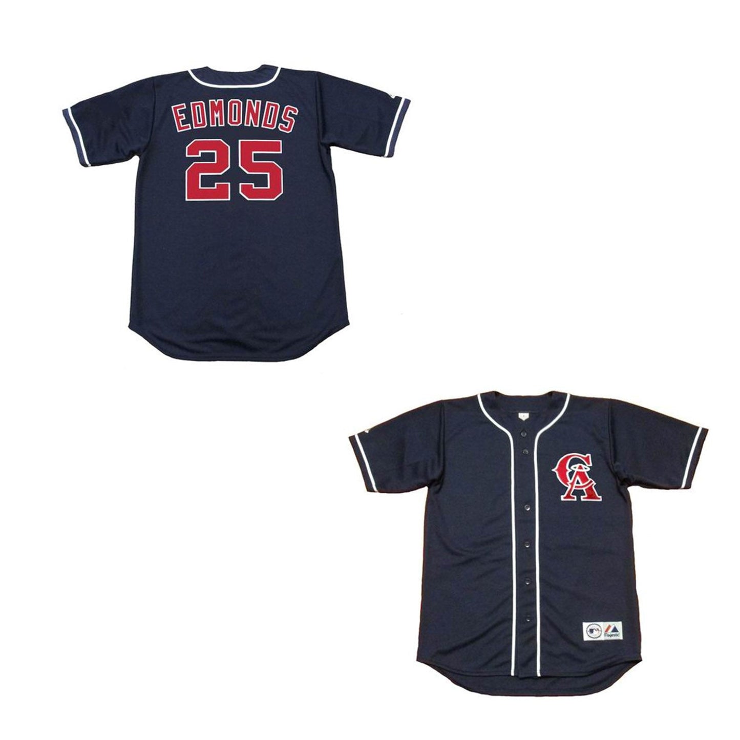 Baseball Jim Edmonds California Angels 25 Jersey