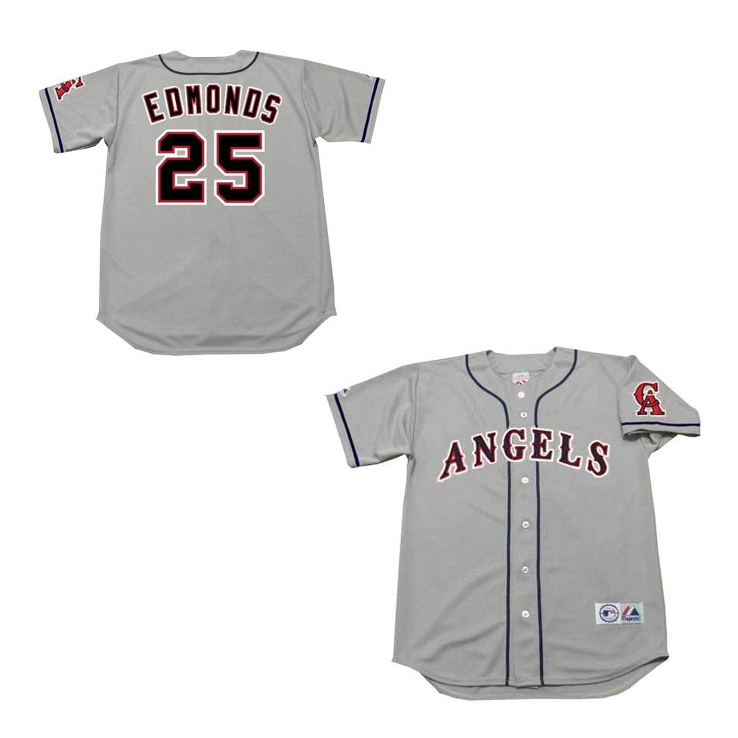 Baseball Jim Edmonds California Angels 25 Jersey