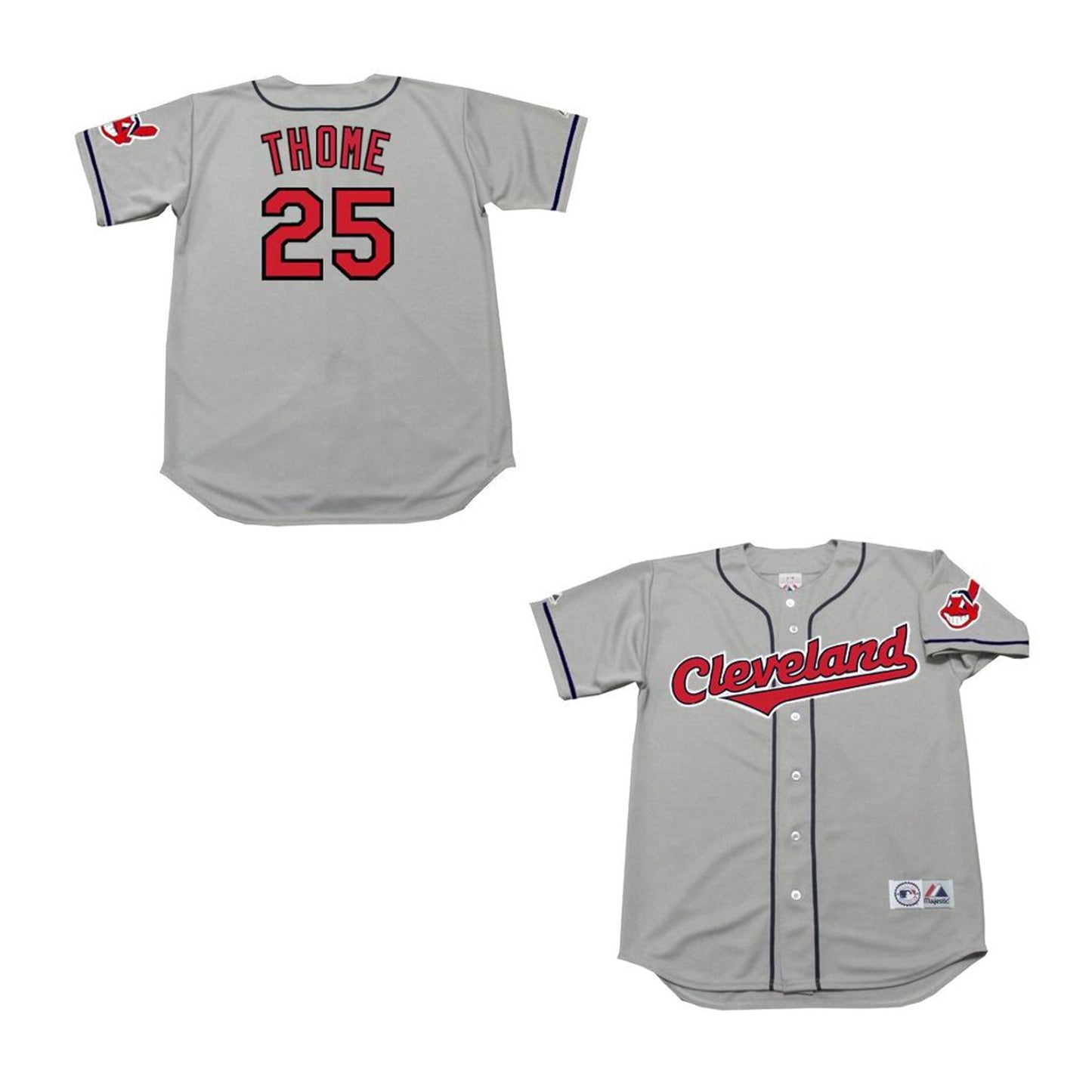 Baseball Jim Thome Cleveland Indians 25 Jersey
