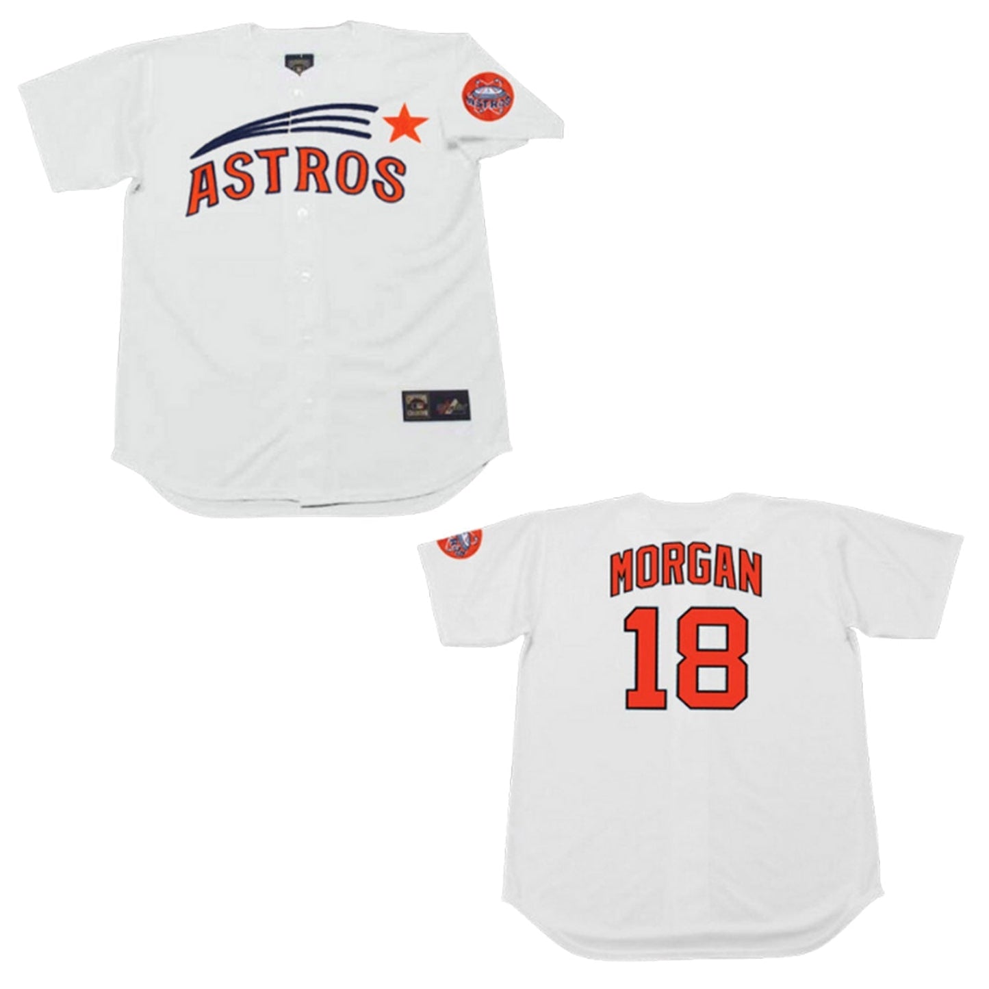 Baseball Joe Morgan Houston Astros 18 Jersey