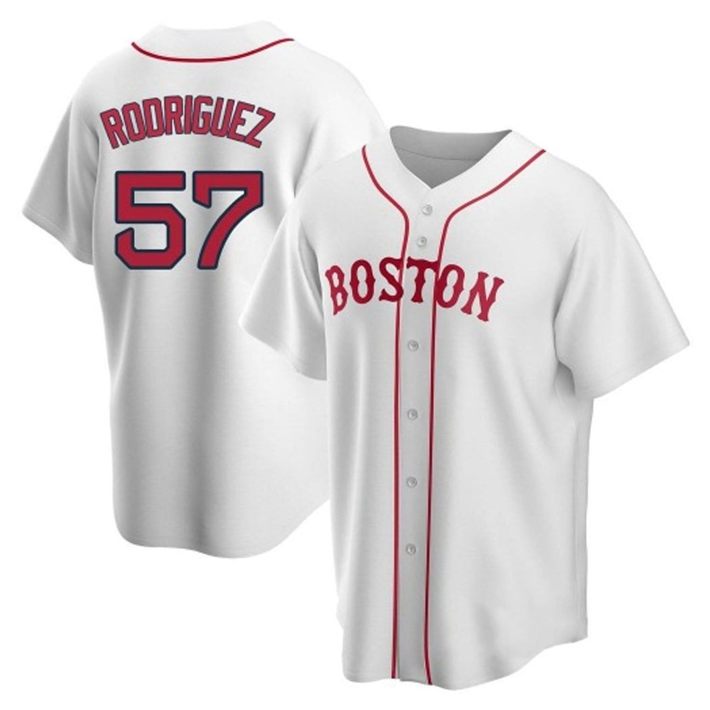 Baseball Joely Rodriguez Boston Red Sox 57 Jersey