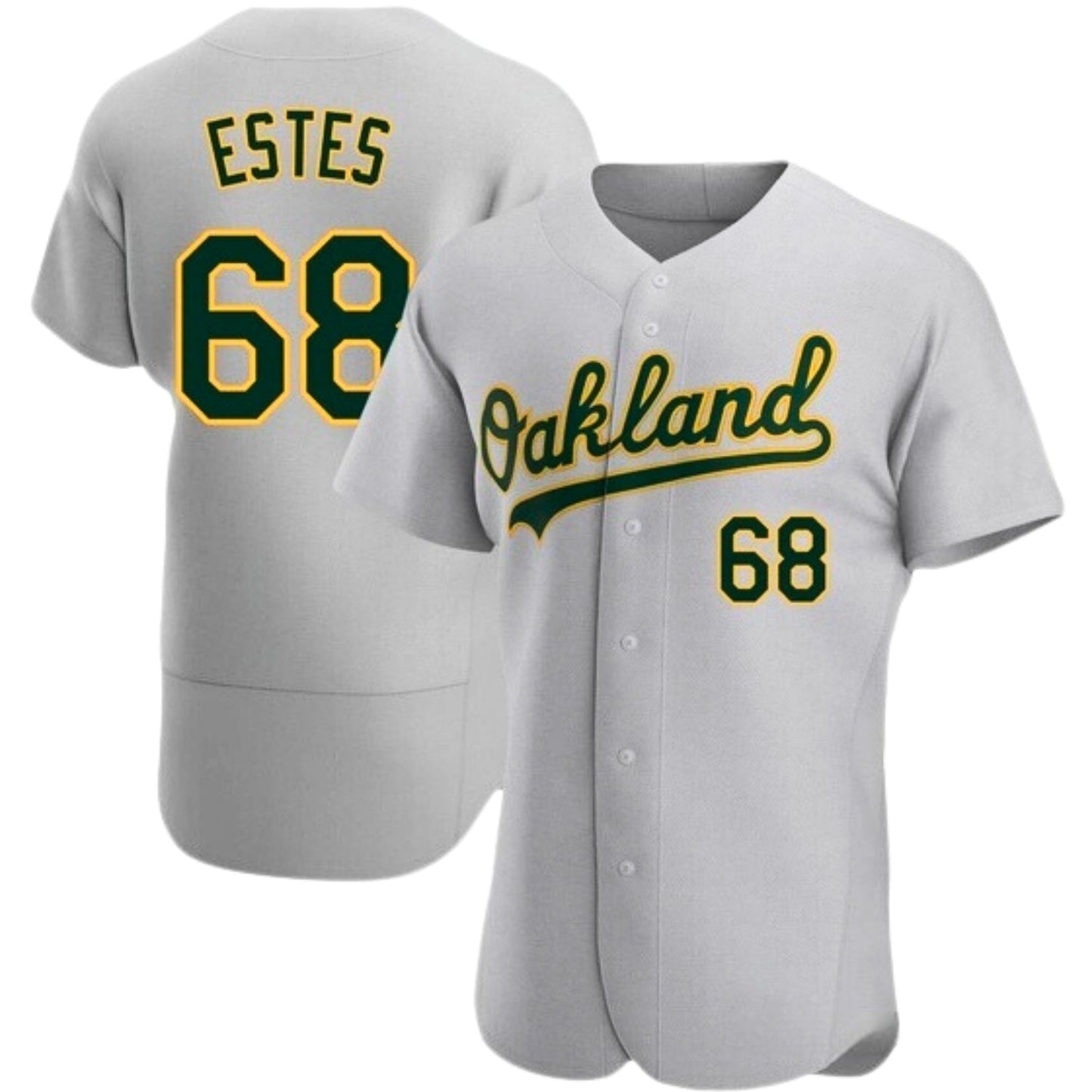 Baseball Joey Estes Oakland Athletics 68 Jersey