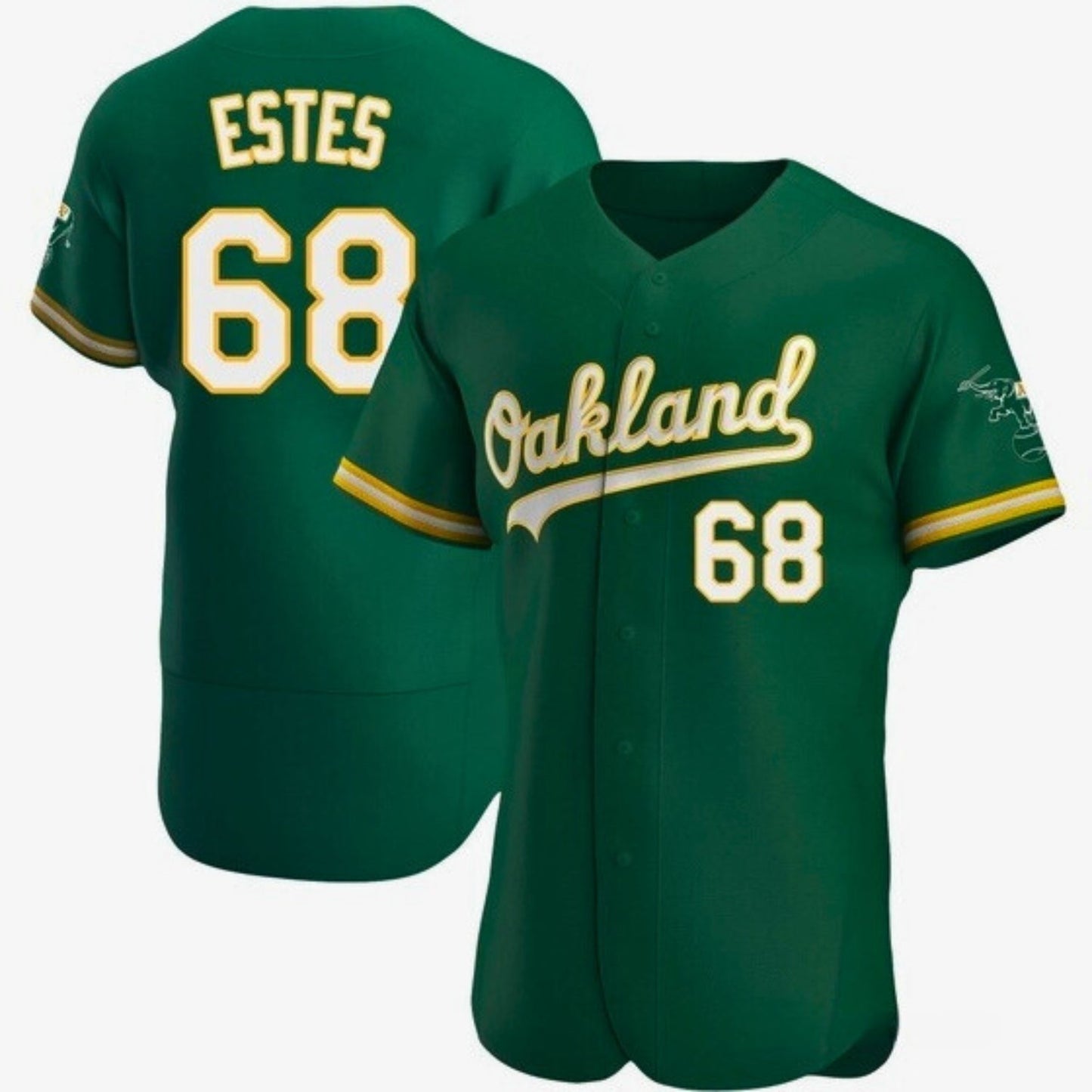 Baseball Joey Estes Oakland Athletics 68 Jersey