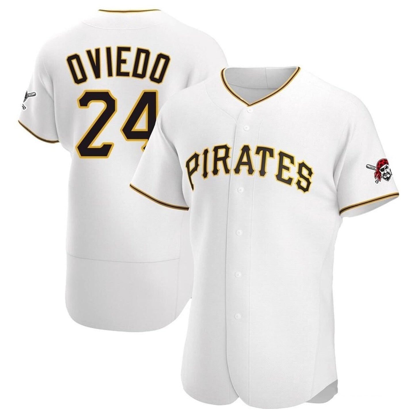 Baseball Johan Oviedo Pittsburgh Pirates 24 Jersey