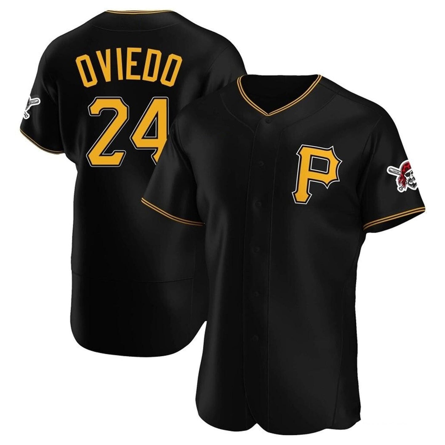 Baseball Johan Oviedo Pittsburgh Pirates 24 Jersey