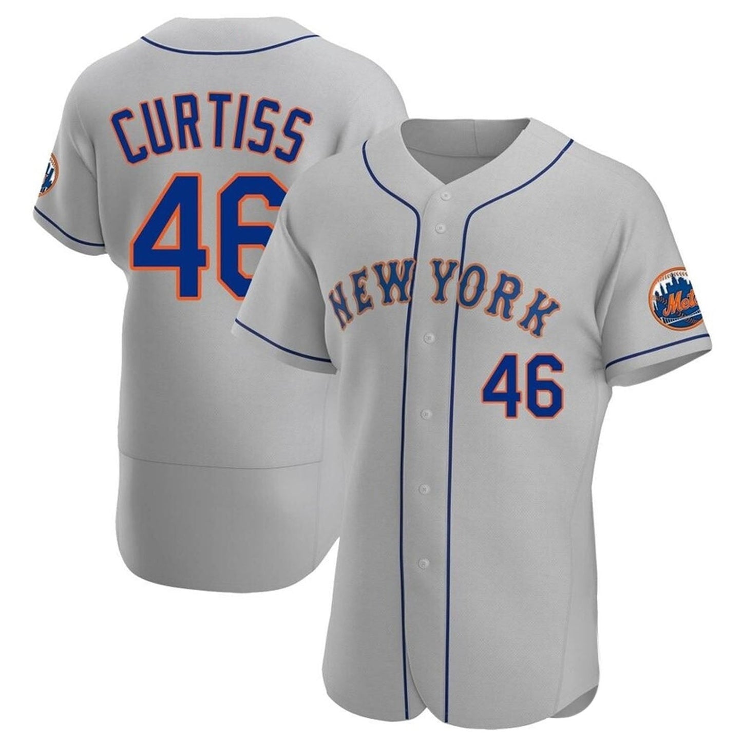 Baseball John Curtiss New York Mets 46 Jersey