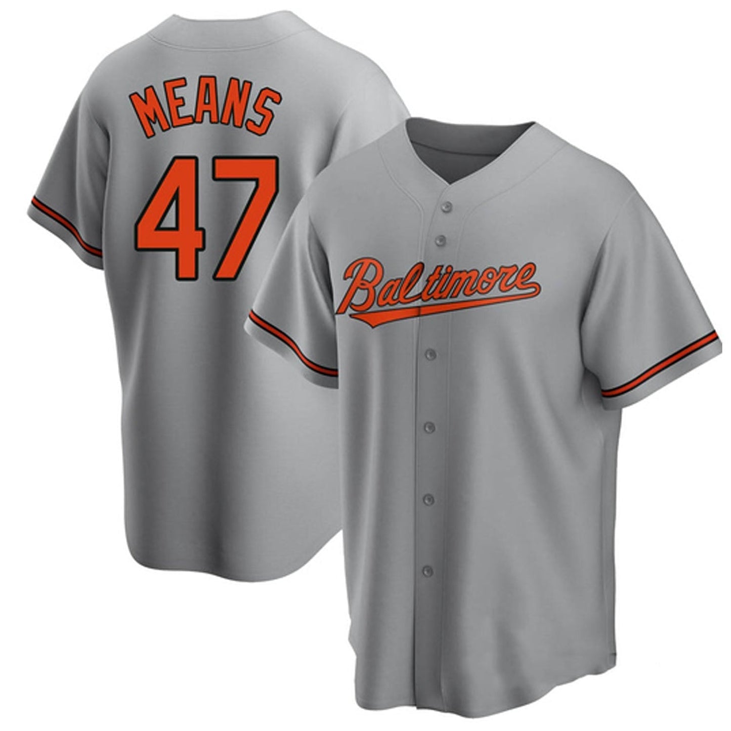 Baseball John Means Baltimore Orioles 47 Jersey