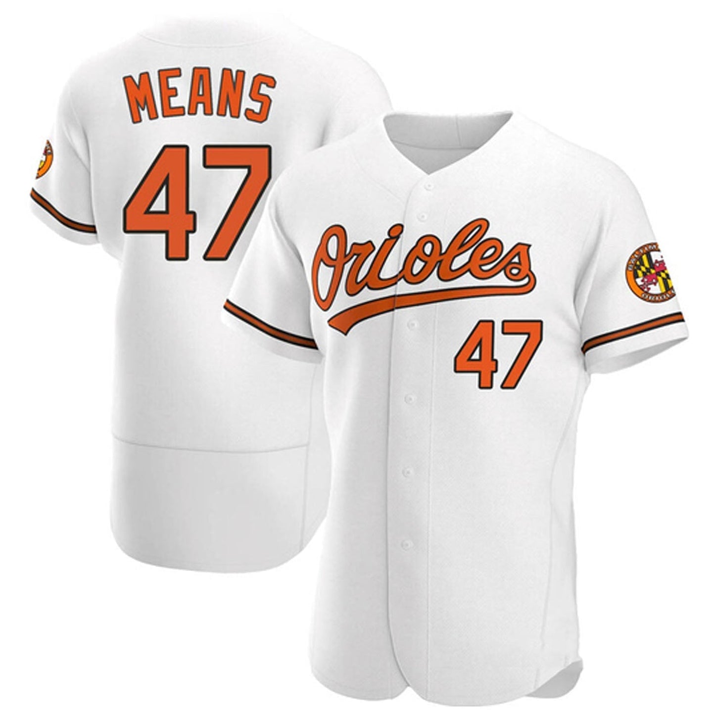 Baseball John Means Baltimore Orioles 47 Jersey