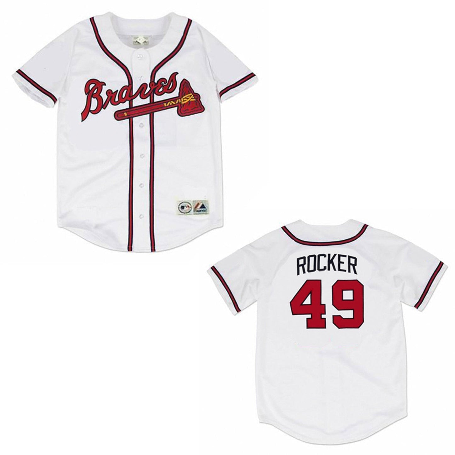 Baseball John Rocker Atlanta Braves 49 Jersey