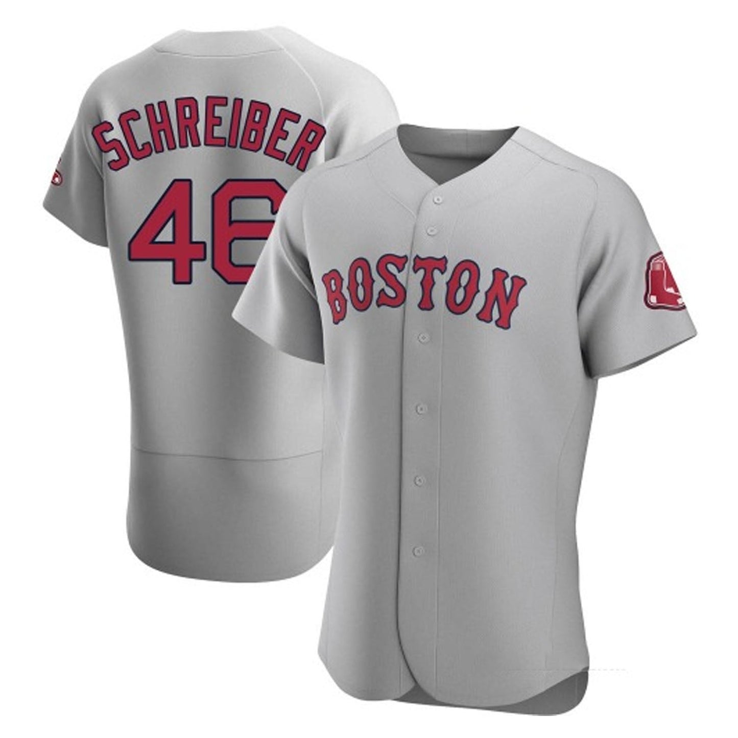 Baseball John Schreiber Boston Red Sox 46 Jersey