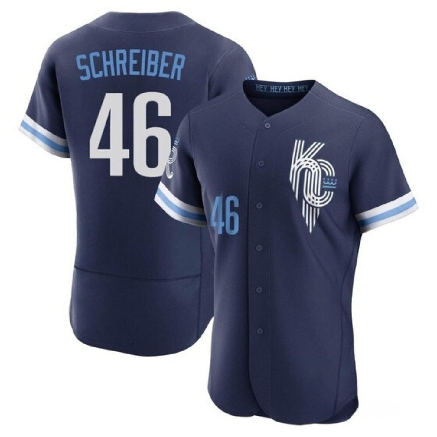 Baseball John Schreiber Kansas City Royals 46 Jersey