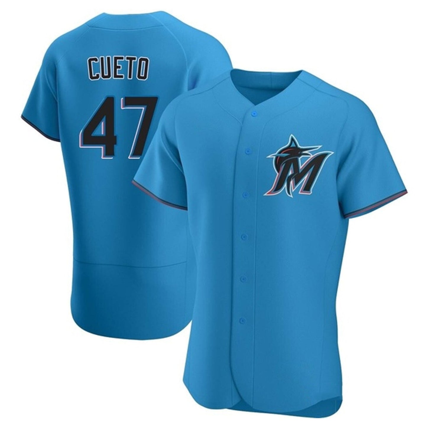 Baseball Johnny Cueto Miami Marlins 47 Jersey