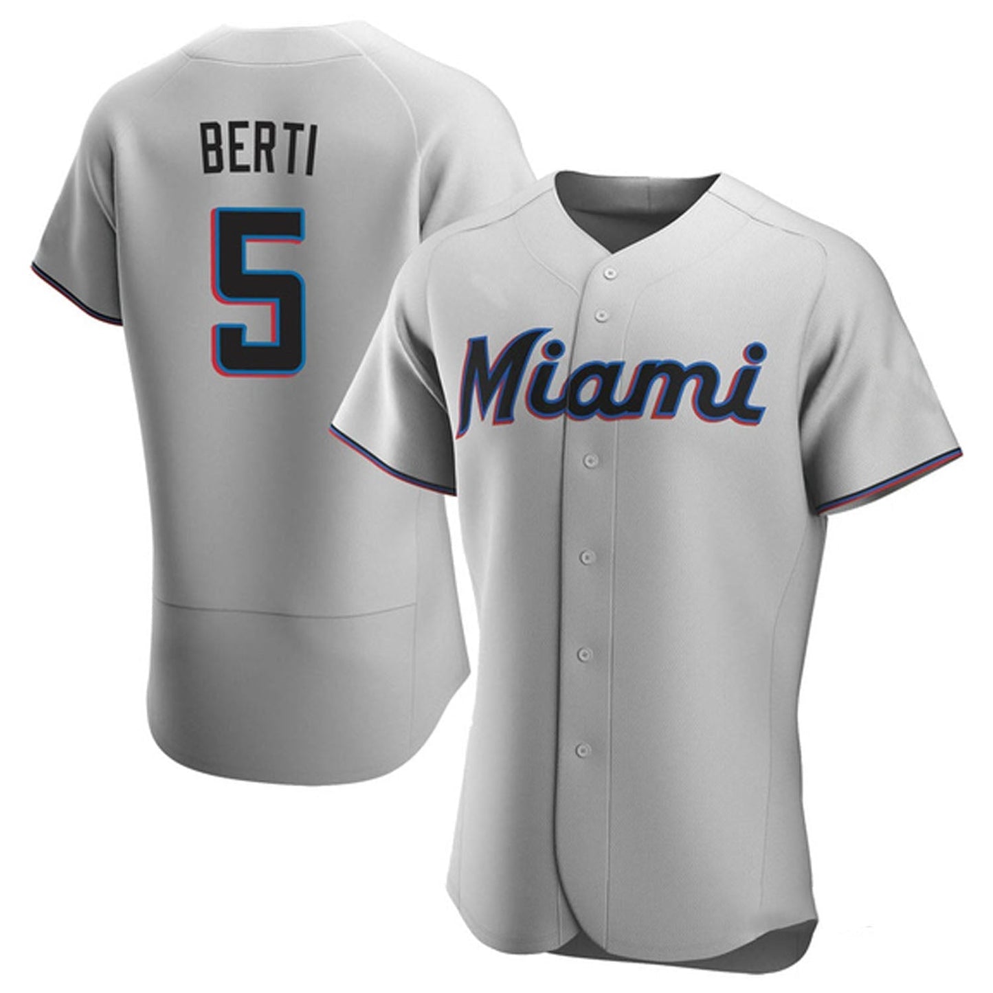 Baseball Jon Berti Miami Marlins 5 Jersey