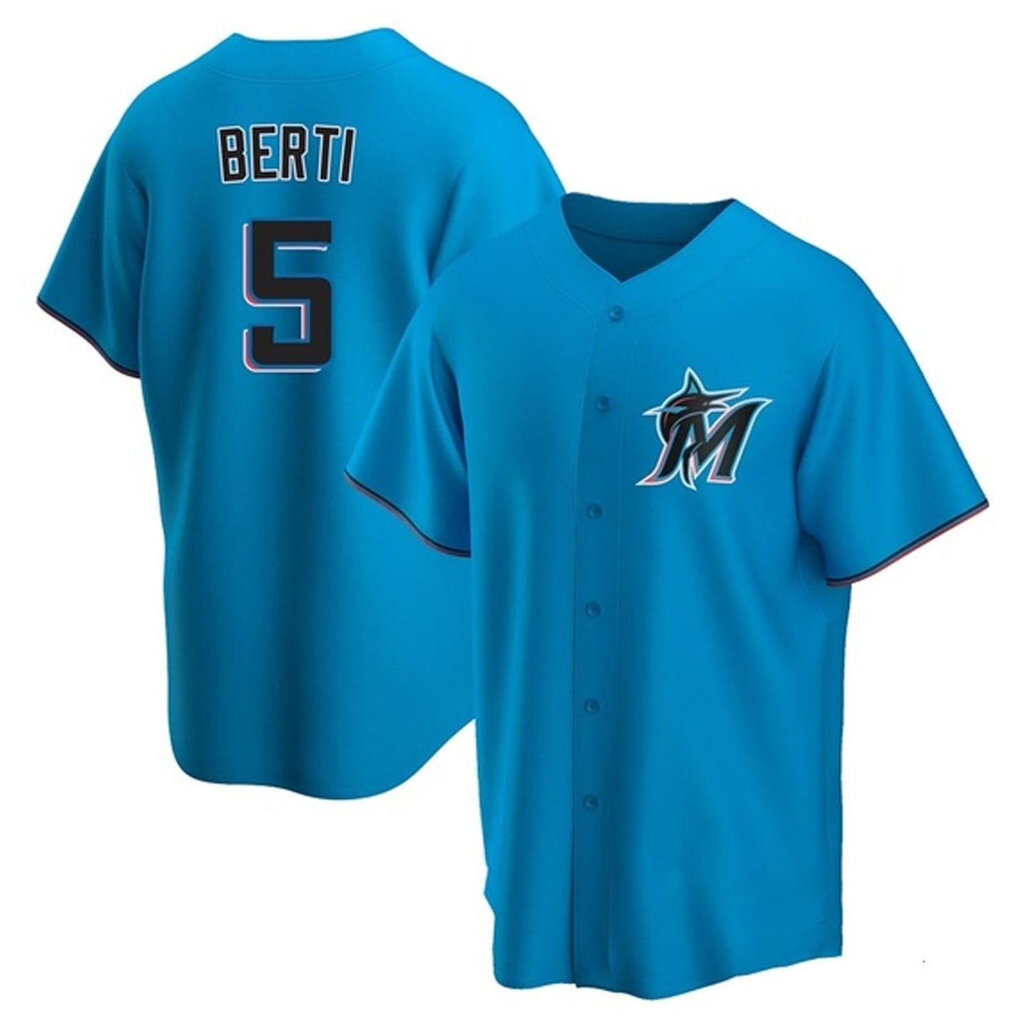 Baseball Jon Berti Miami Marlins 5 Jersey