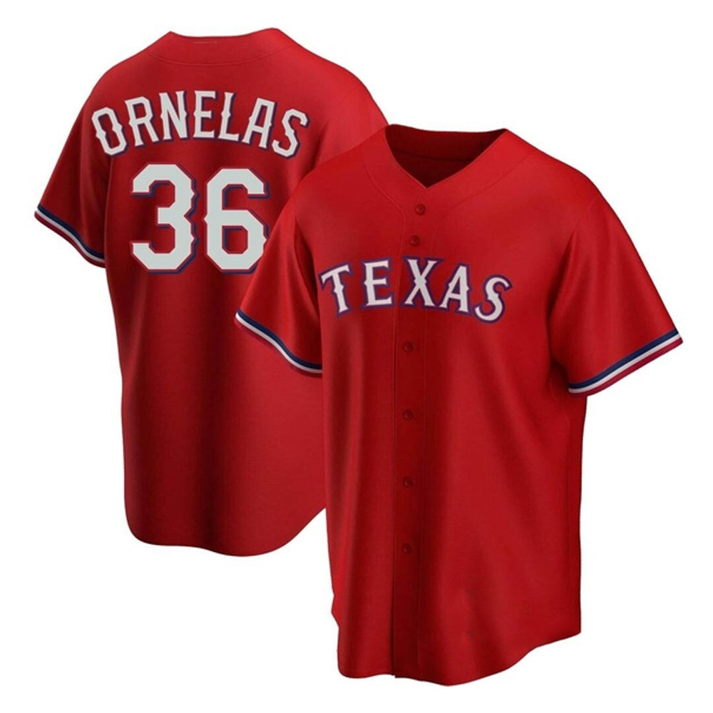 Baseball Jonathan Ornelas Texas Ranger 36 Jersey
