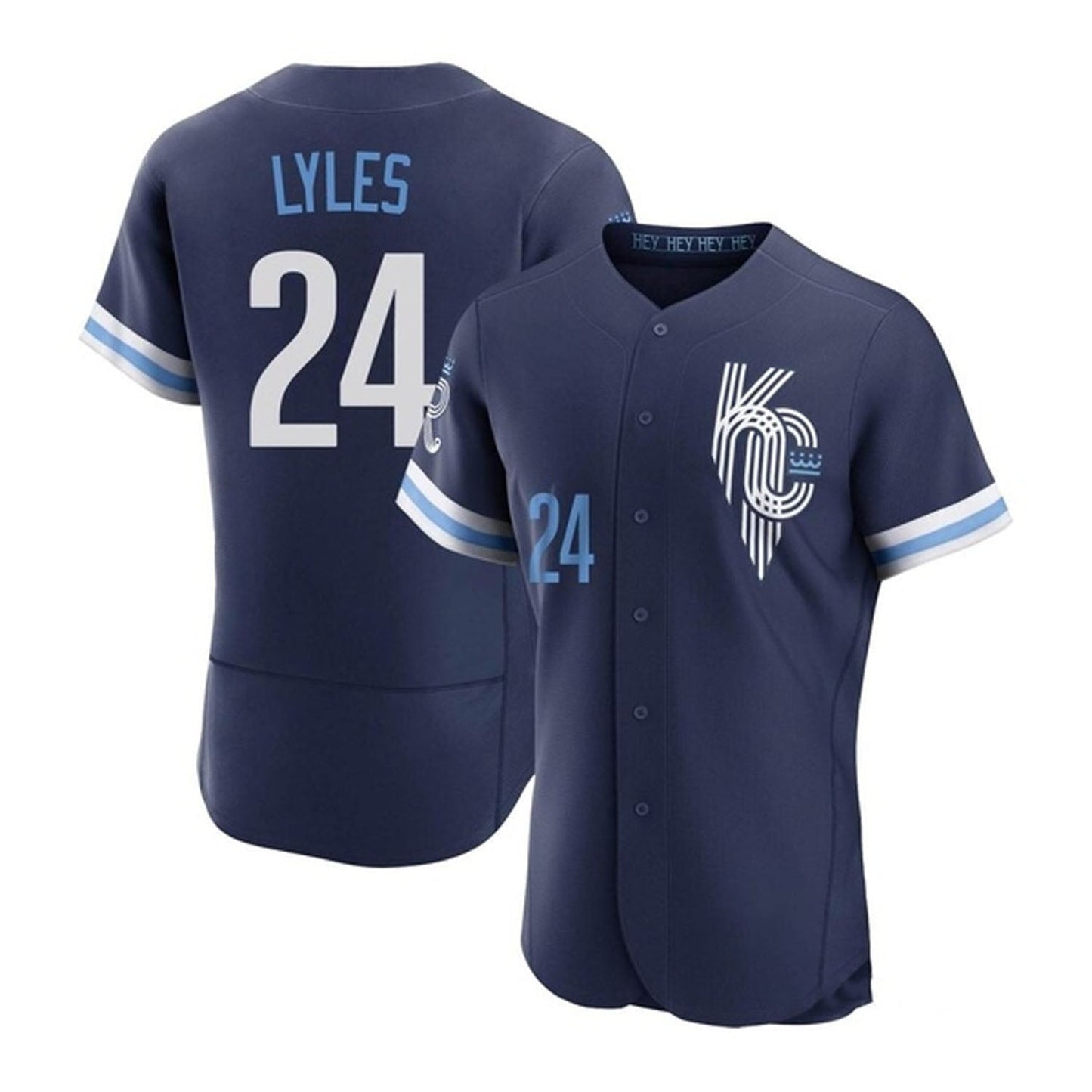 Baseball Jordan Lyles Kansas City Royals 24 Jersey